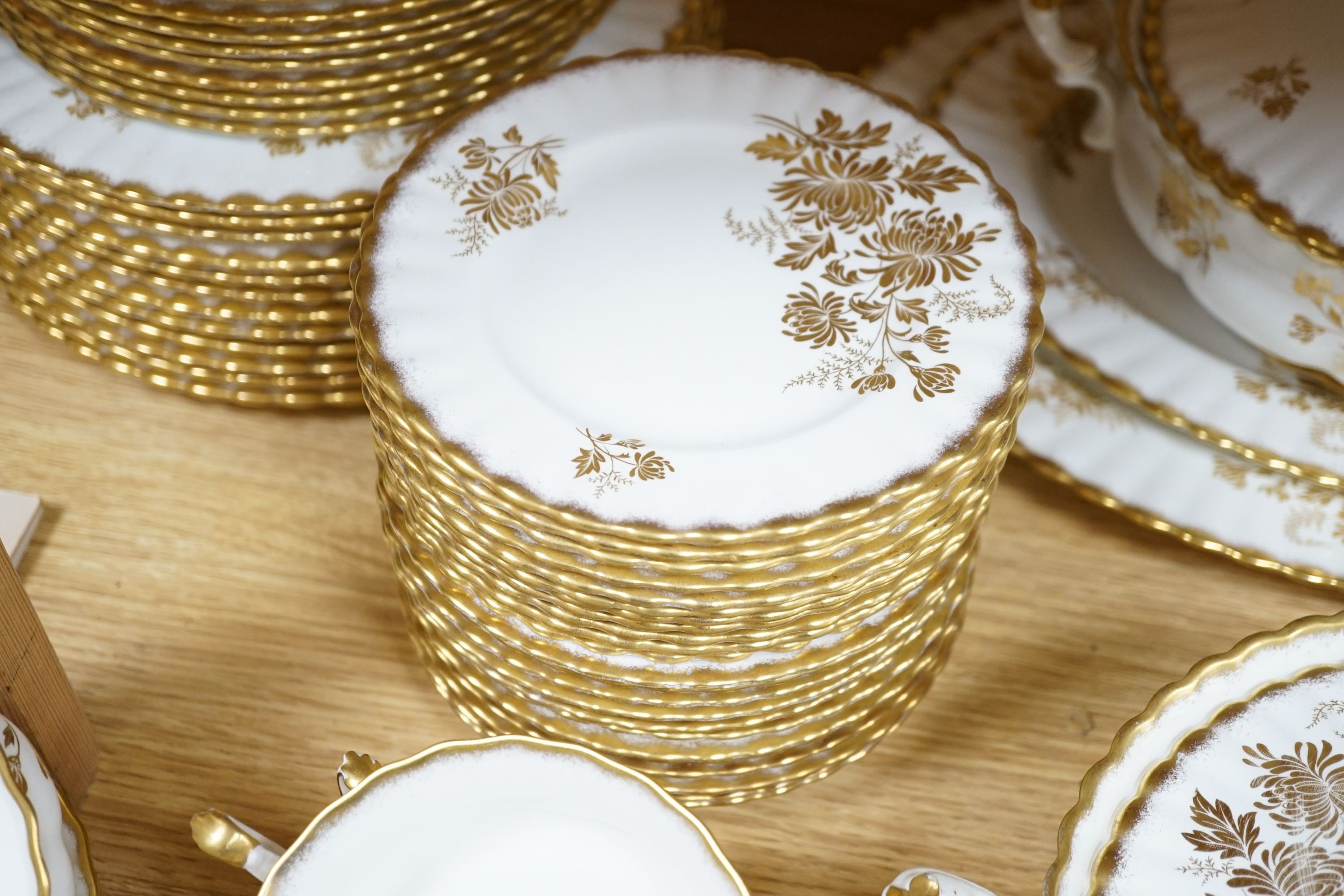A Royal Albert ‘Golden Glory’ dinner service